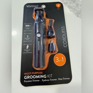 Vivitar Black Cordless Grooming Kit